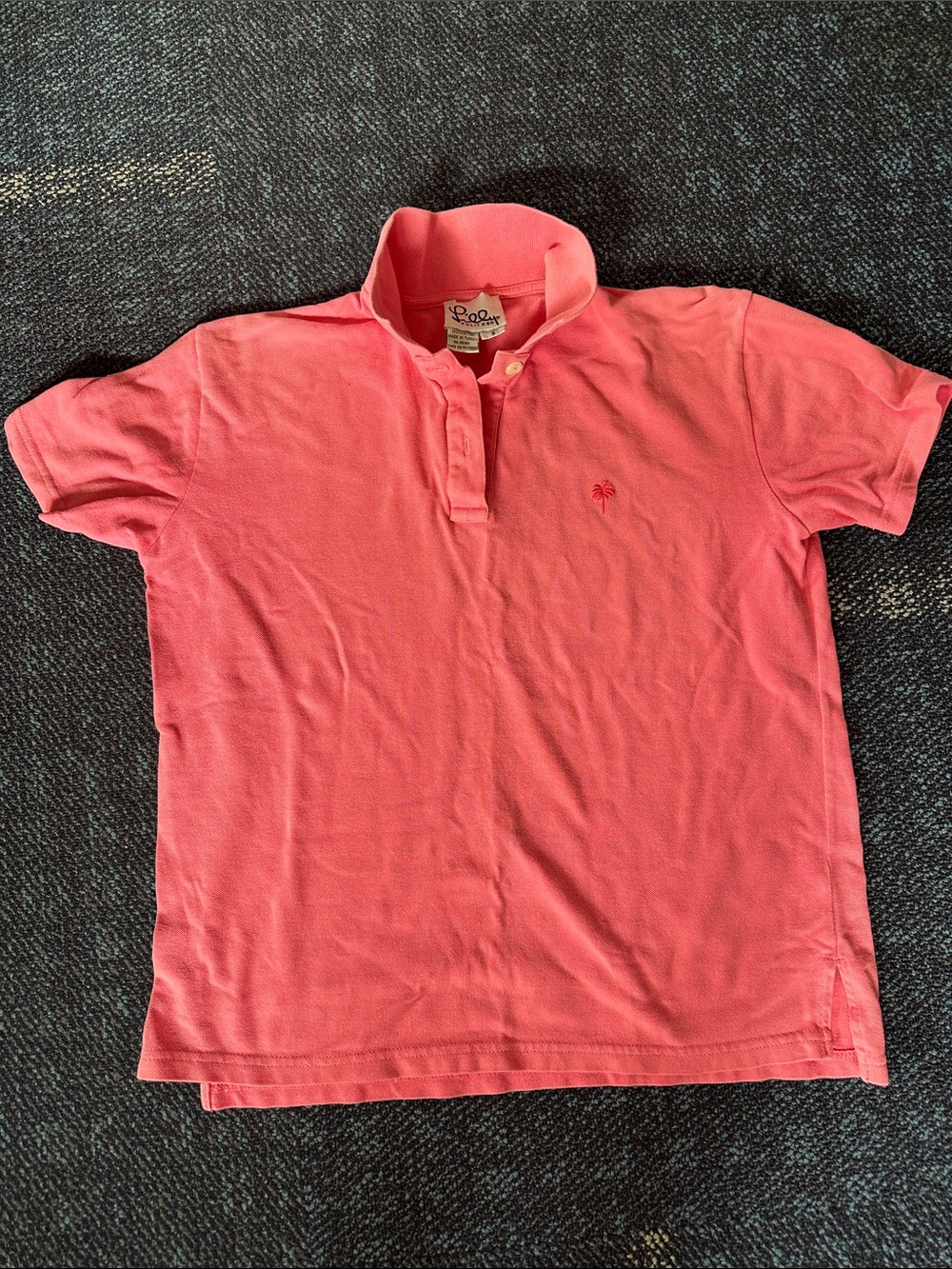 Lilly Pulitzer Coral Polo Shirt